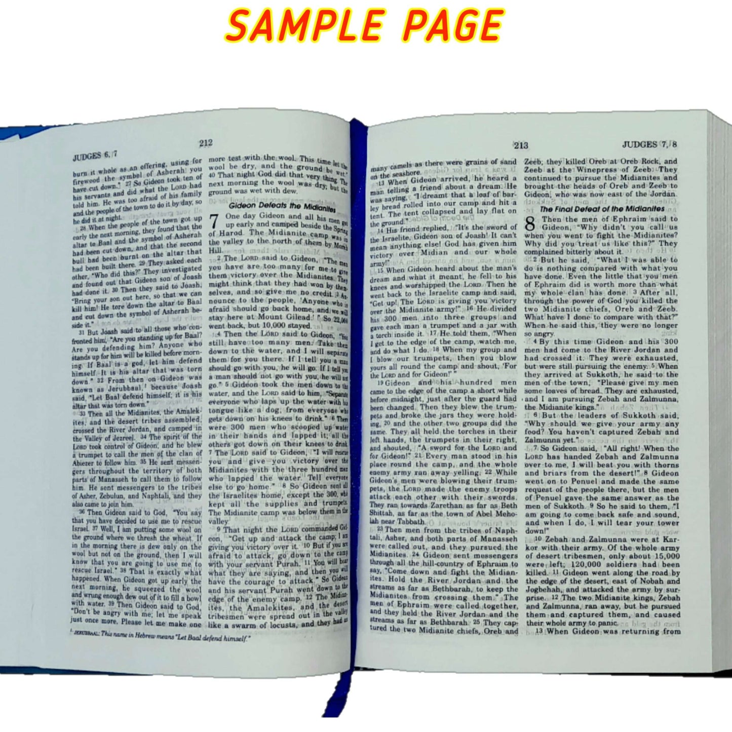 The Holy Small Good News English Bible