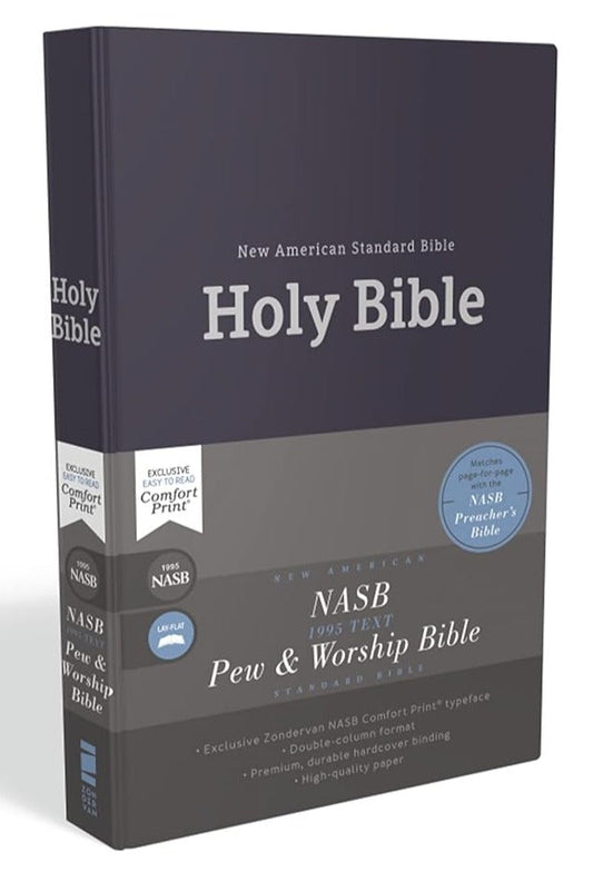 NIV Pew and Worship Bible, 1995 Text, Comfort Print Hardcover