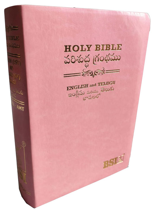 Telugu - English Bible | Diglot Bible | New Edition | Large Printed Edition