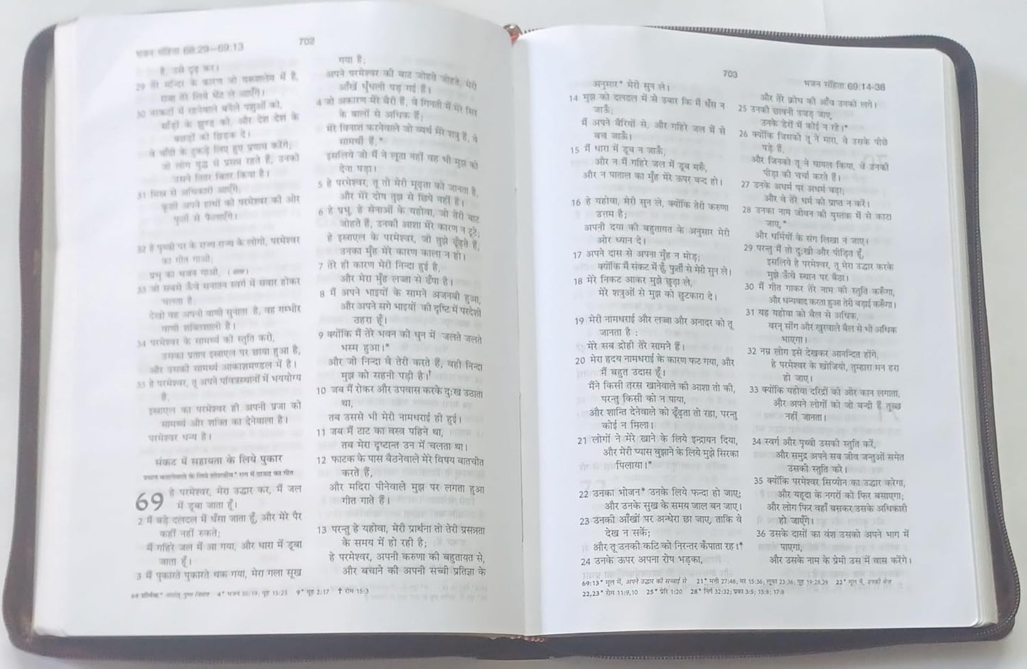 Hindi Pulpit Bible - Large Print, BSI Edition