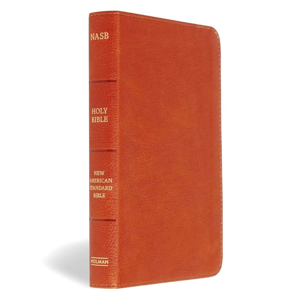 NASB 2020 Edition: Personal Size Bible - Burnt Sienna Leathertouch