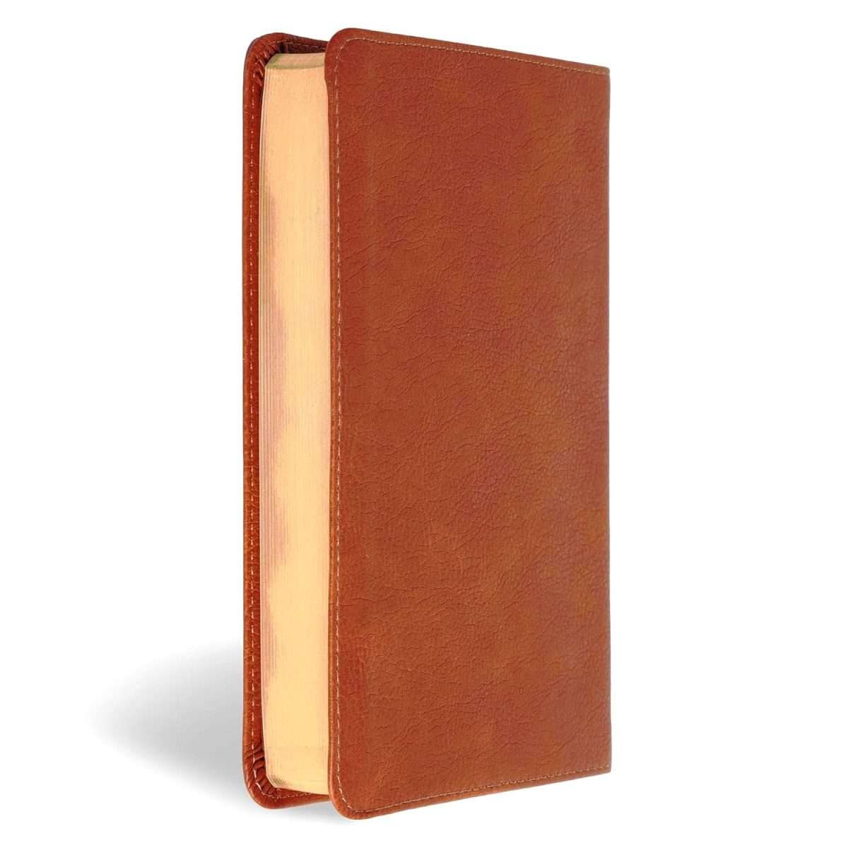 NASB 2020 Edition: Personal Size Bible - Burnt Sienna Leathertouch