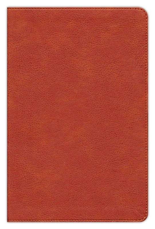 NASB 2020 Edition: Giant Print Reference Bible - Burnt Sienna Leathertouch