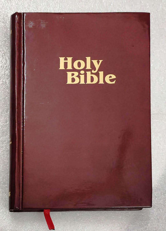 NKJV Holy Bible - Premium Dark Burgundy Hardbound Edition