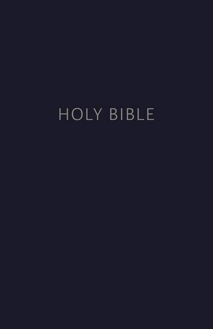 NKJV Pew Bible Blue Red Letter Edition in Comfort Print Hardcover