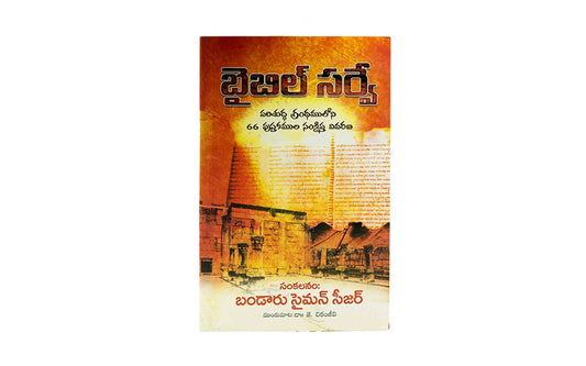 Christian Bible Study Books for Telugu Speaking Christians - Bible Survey (Telugu)