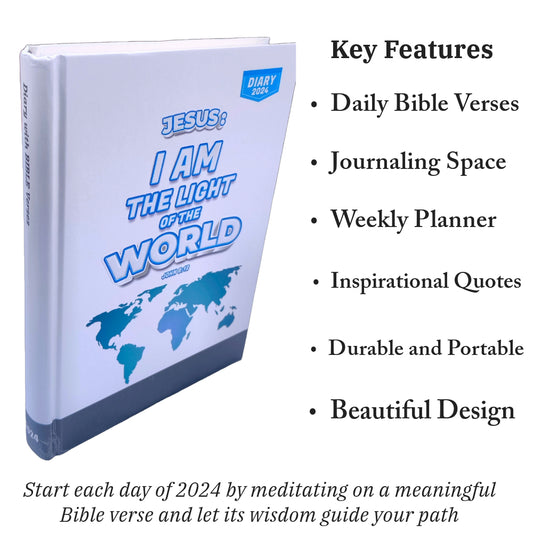 2024 Daily Bible Verse Diary - Spiritual Insight and Reflection for Faithful Living