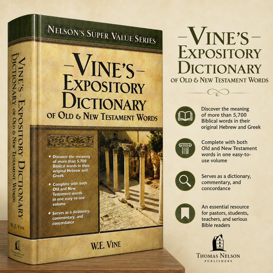 Vine's Expository Dictionary of the Old and New Testament Words by W. E. Vine