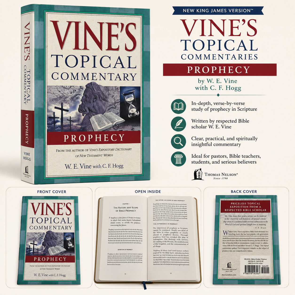 Prophecy (Vine's Topical Commentaries) by W. E. Vine & C. F. Hogg