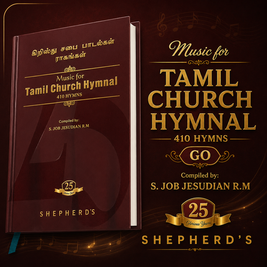 Music for Tamil Church Hymnal 410 Hymns