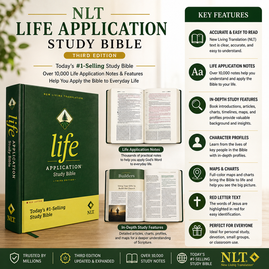 NLT Life Application Study Bible