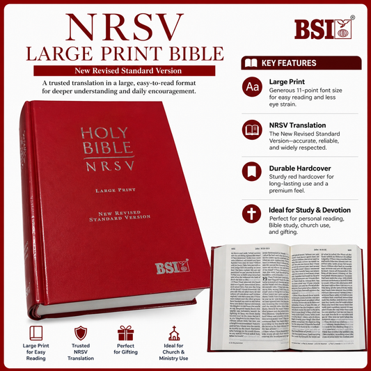NRSV Large Print Bible