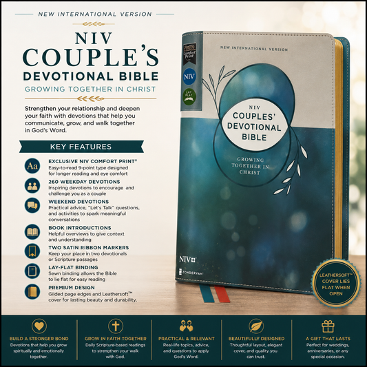 NIV Couple's Devotional Bible New International Version