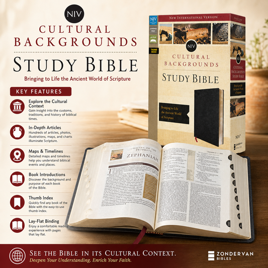 NIV Cultural Backgrounds Study Bible New International Version
