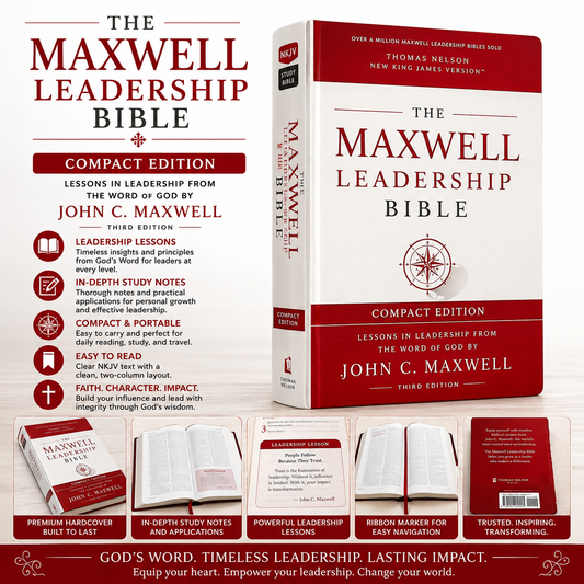 NKJV Maxwell Leadership Bible, Compact Edition (Third Edition), Comfort Print (John C. Maxwell)