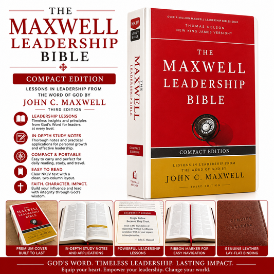 NKJV Maxwell Leadership Bible, Third Edition, Comfort Print (John C. Maxwell)