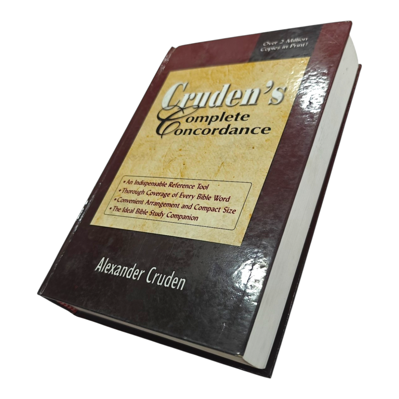 Cruden’s Complete Concordance – Classic Word Index to KJV Bible, Hardcover Reference Tool for Pastors & Bible Students | Verse-by-Verse Lookup, Easy Alphabetical Format | ISBN 9788173622311