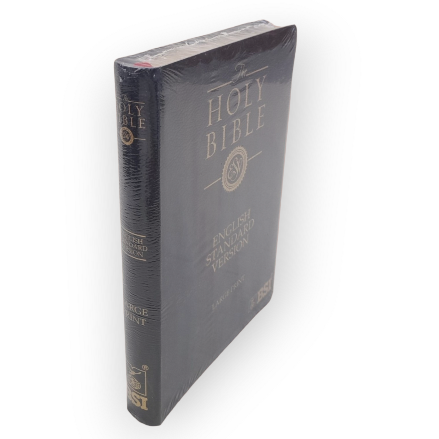 The Holy English Standard Version Bible Golden Edge Black Color Bound