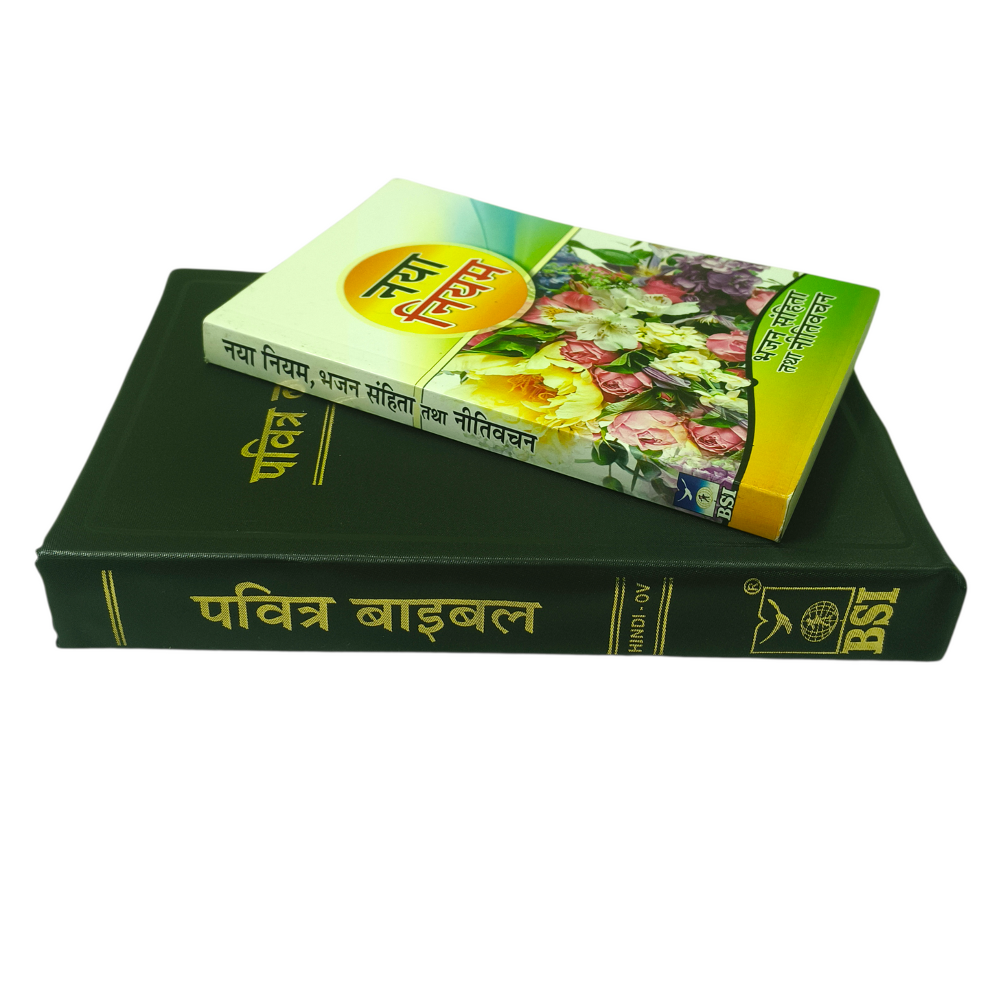 Hindi Holy Bible with New Testament Combo | Old & New Testament Set | Premium Print | Strong Binding | Ideal for Study & Gift