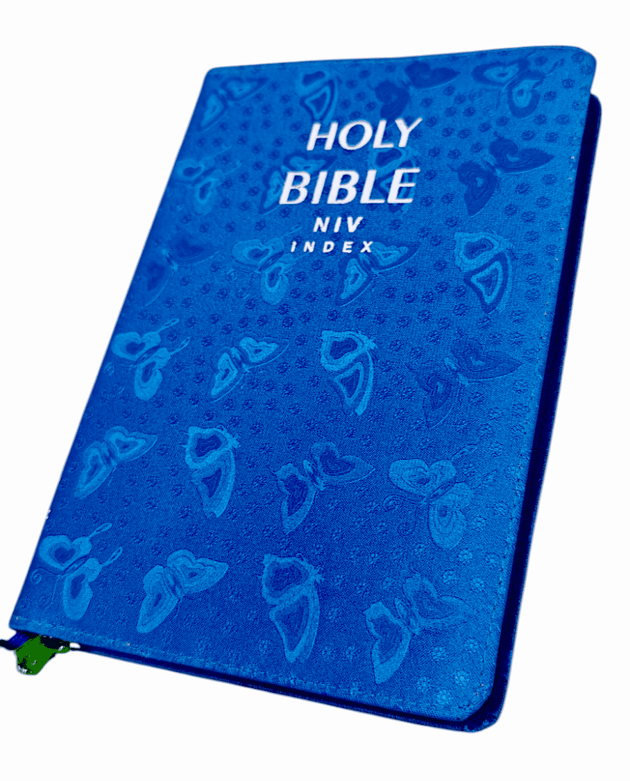 "NIV English Bible with Zip Cover – Premium Quality and Durable Design"