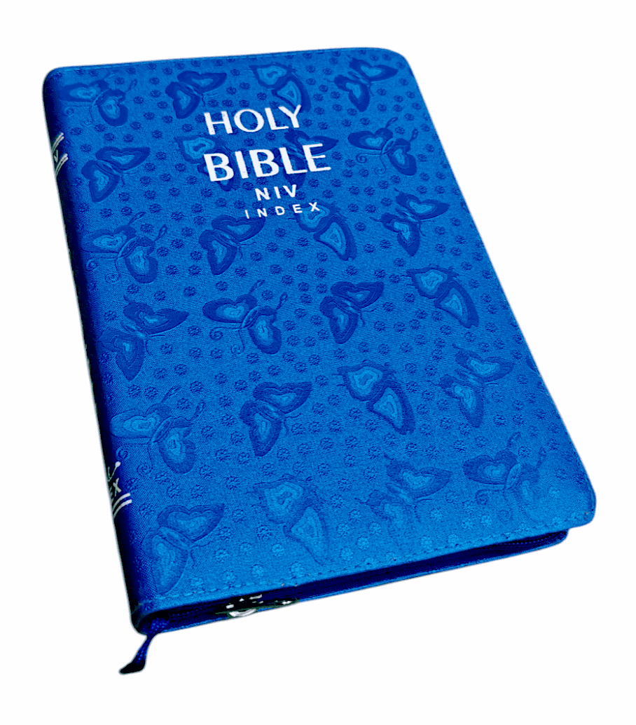 "NIV English Bible with Zip Cover – Premium Quality and Durable Design"