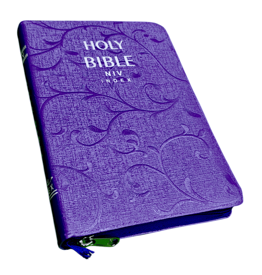 "NIV English Bible with Zip Cover – Premium Quality and Durable Design"