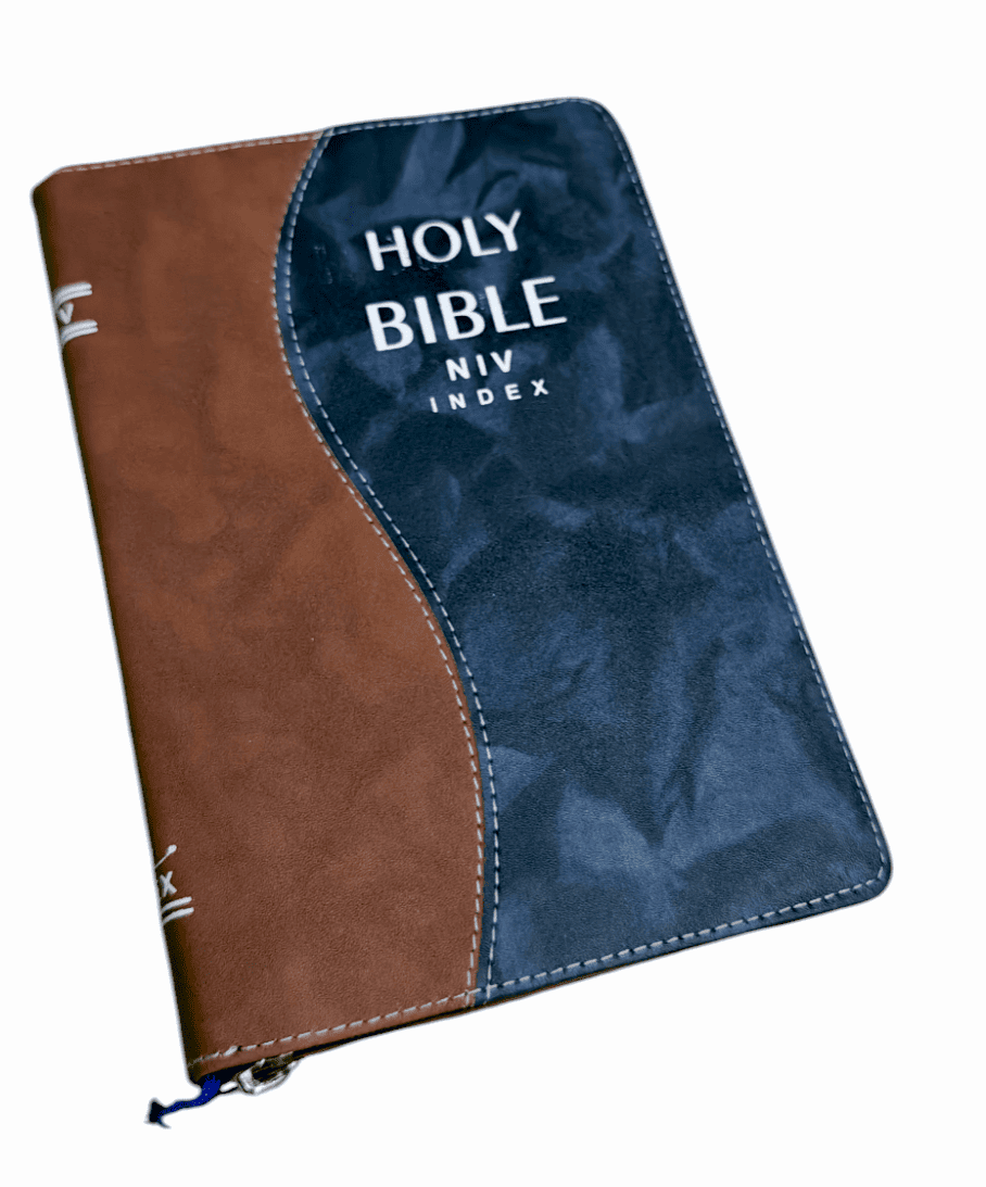 "NIV English Bible with Zip Cover – Premium Quality and Durable Design"