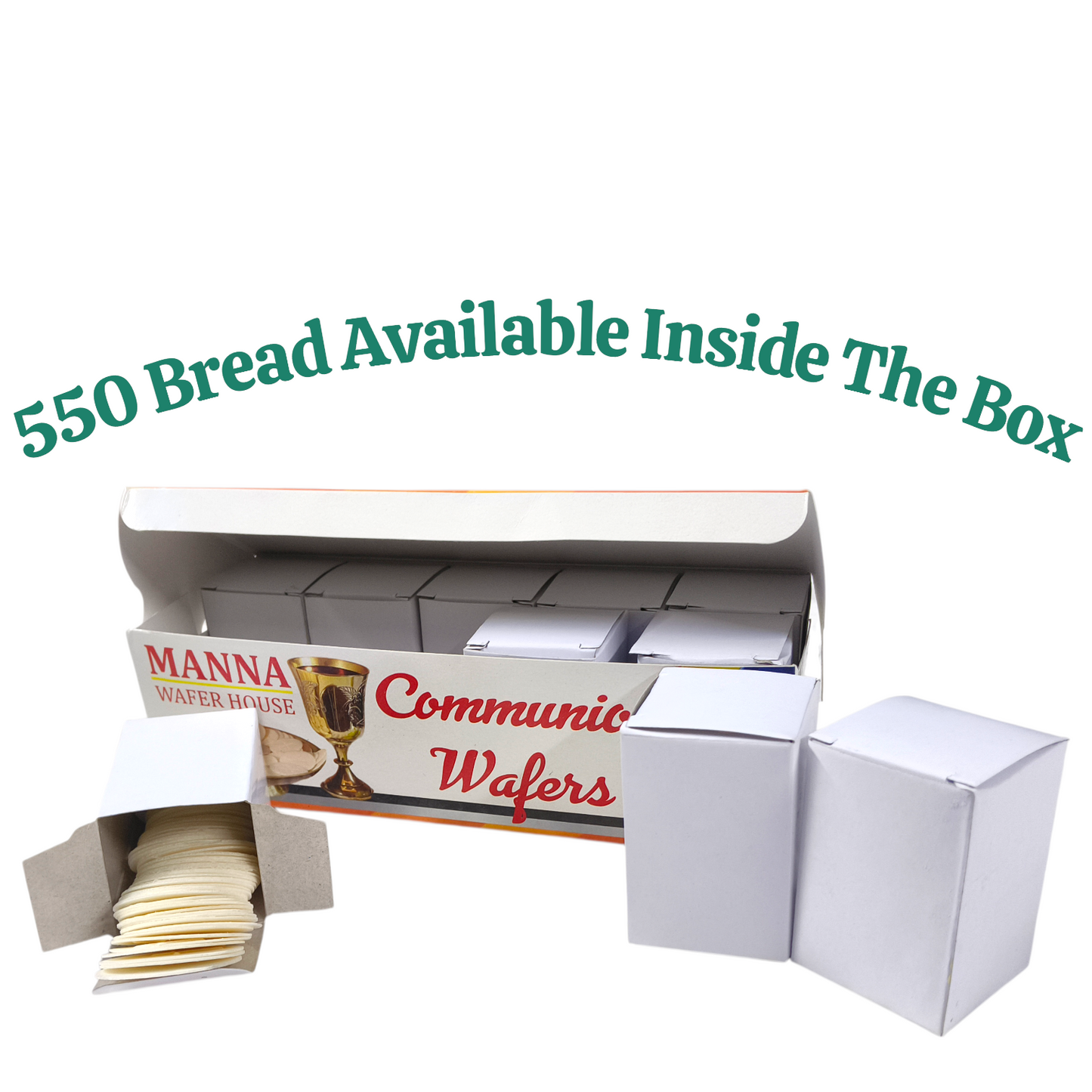 The Holy Communion Wafers | Communion Bread | 550 Appam Holy Communion Wafers | For The Lord Communion | 550 Wafers Available In The Box