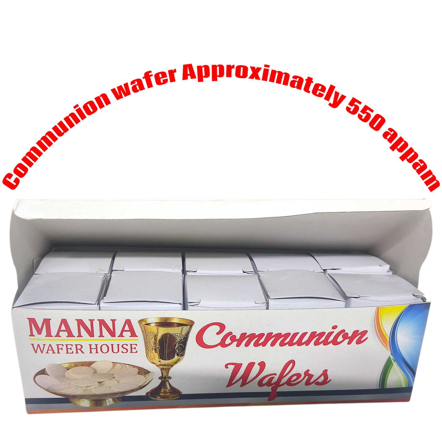 The Holy Communion Wafers | Communion Bread | 550 Appam Holy Communion Wafers | For The Lord Communion | 550 Wafers Available In The Box