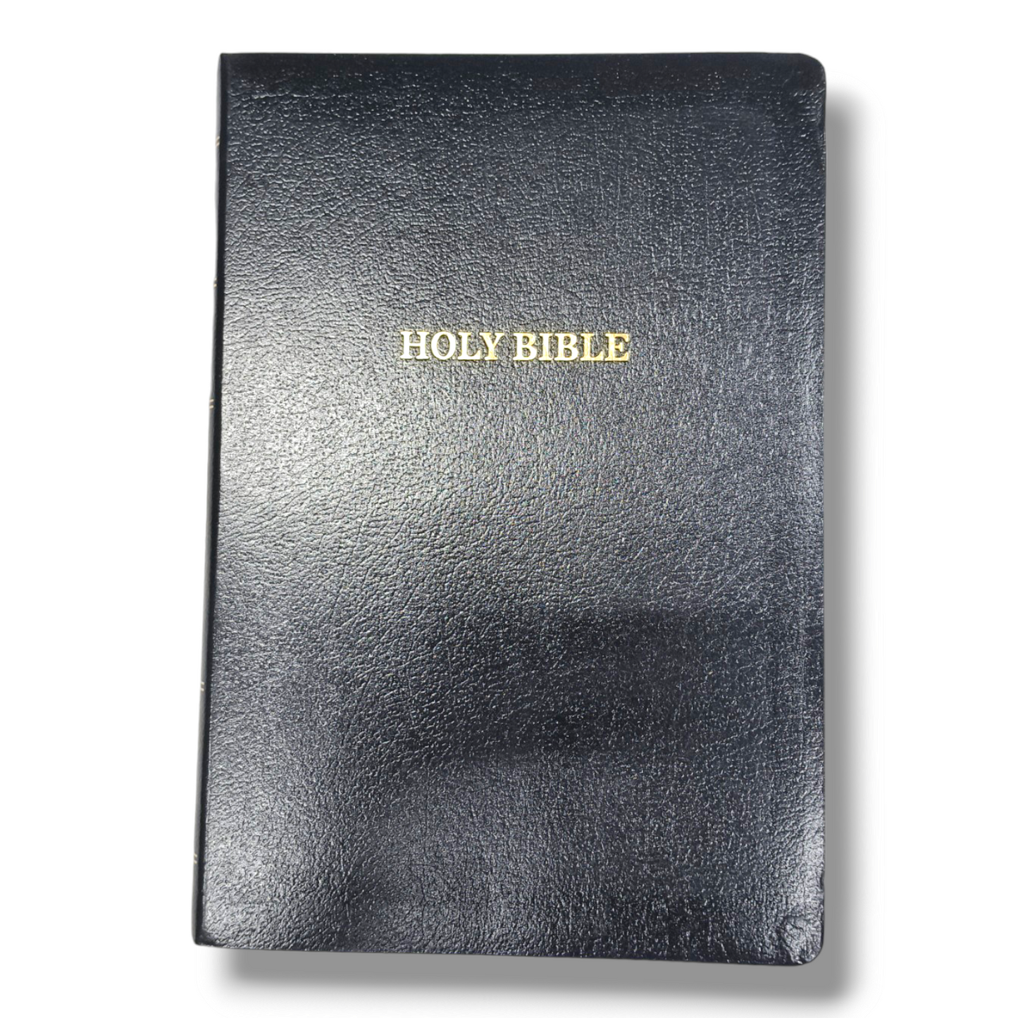 KJV Holy Bible , Giant Print Thinline Bible | Black Leather Soft | Thumb Indexed | Red Letter | Comfort Print: King James Version: Holy Bible, King James Version | New Edition