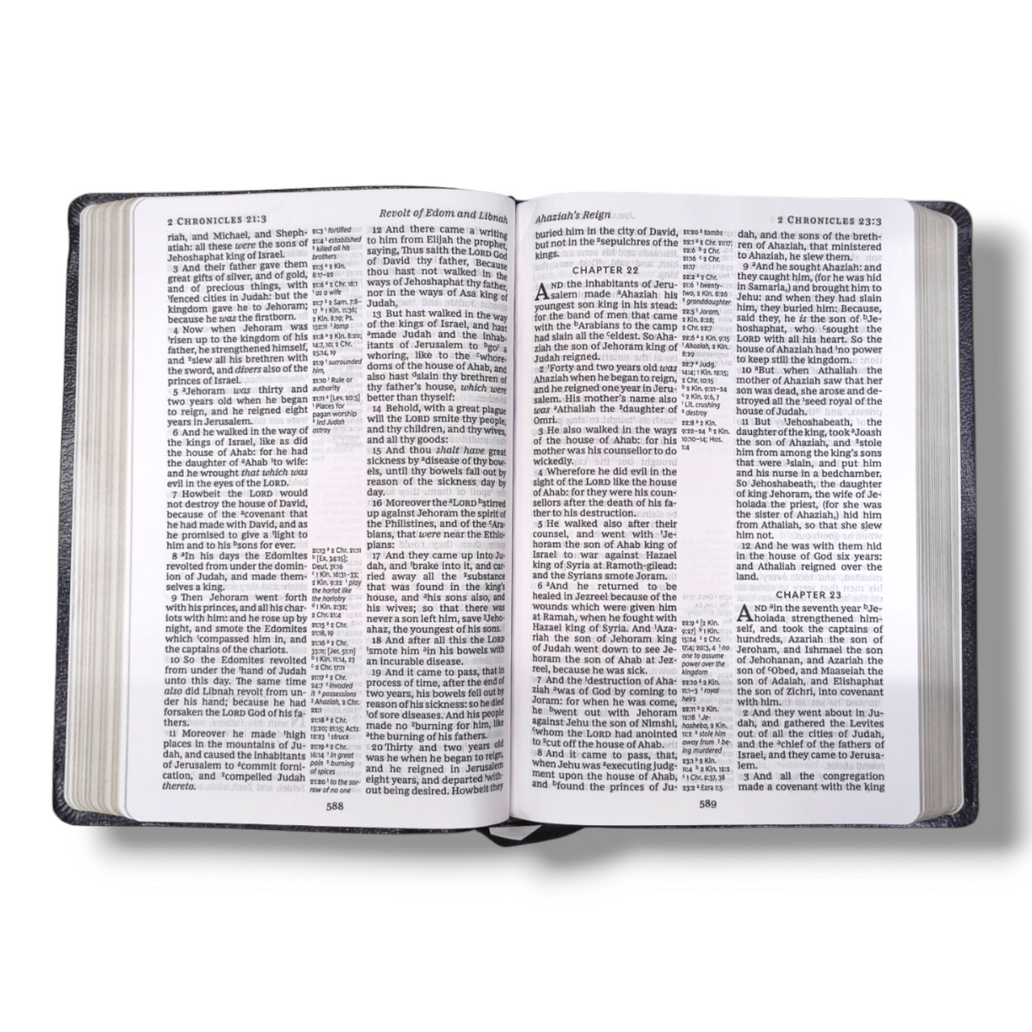 KJV Holy Bible , Giant Print Thinline Bible | Black Leather Soft | Thumb Indexed | Red Letter | Comfort Print: King James Version: Holy Bible, King James Version | New Edition