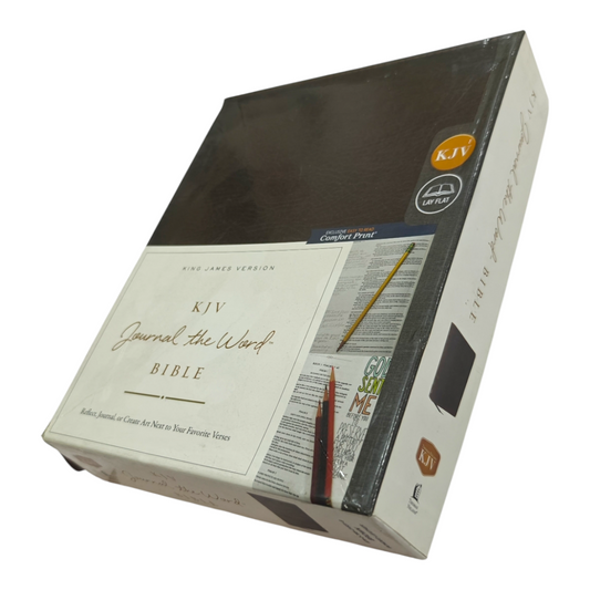 KJV Journal the Word Bible, Hardcover, Wide Margins for Note-Taking, Red Letter Edition – Comfort Print, ISBN 9780785218319