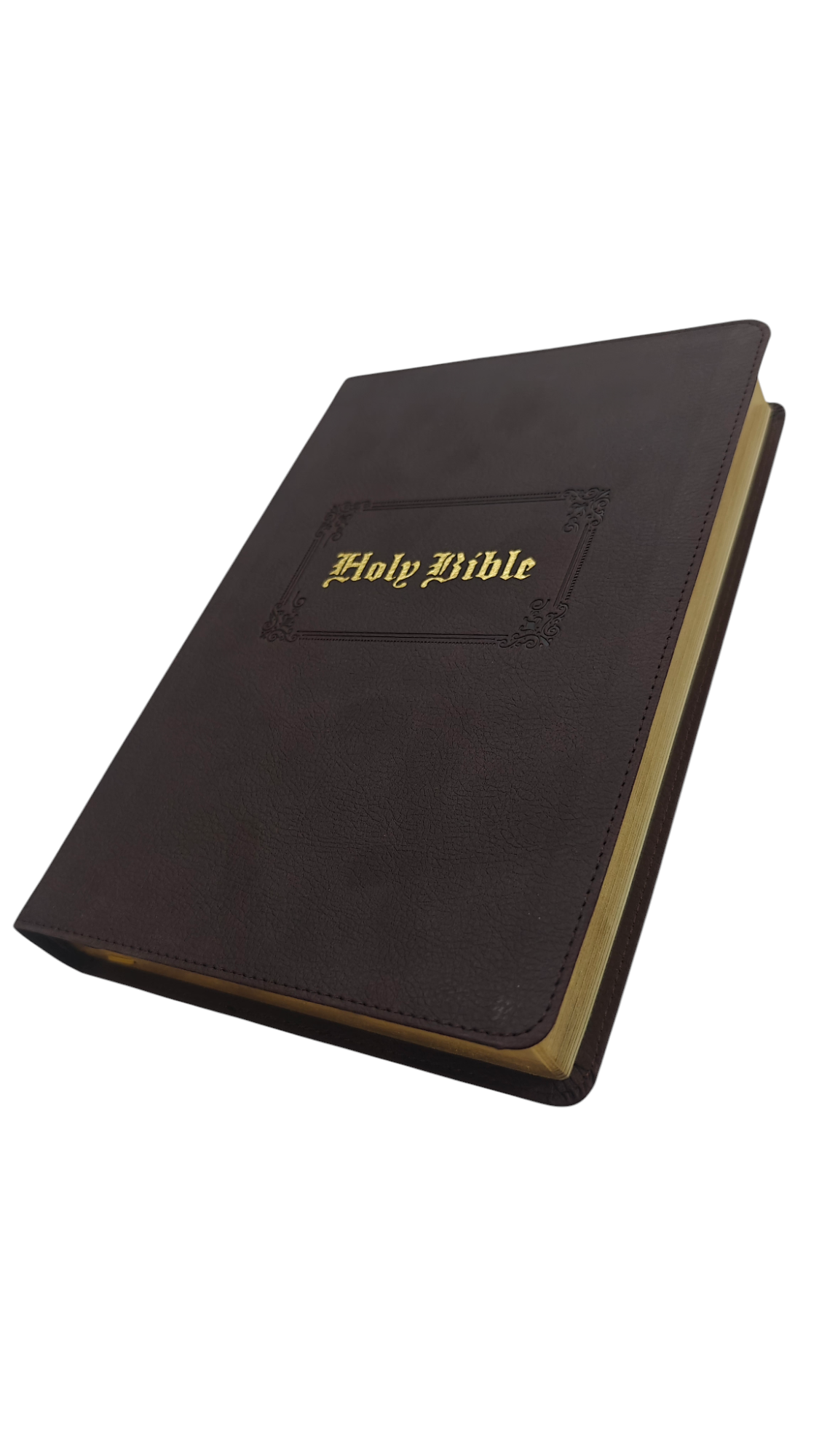 KJV Large Print Center-Column Reference Bible, Burgundy Leathersoft – Comfortable Reading for In-Depth Study (ISBN 9780785296300)