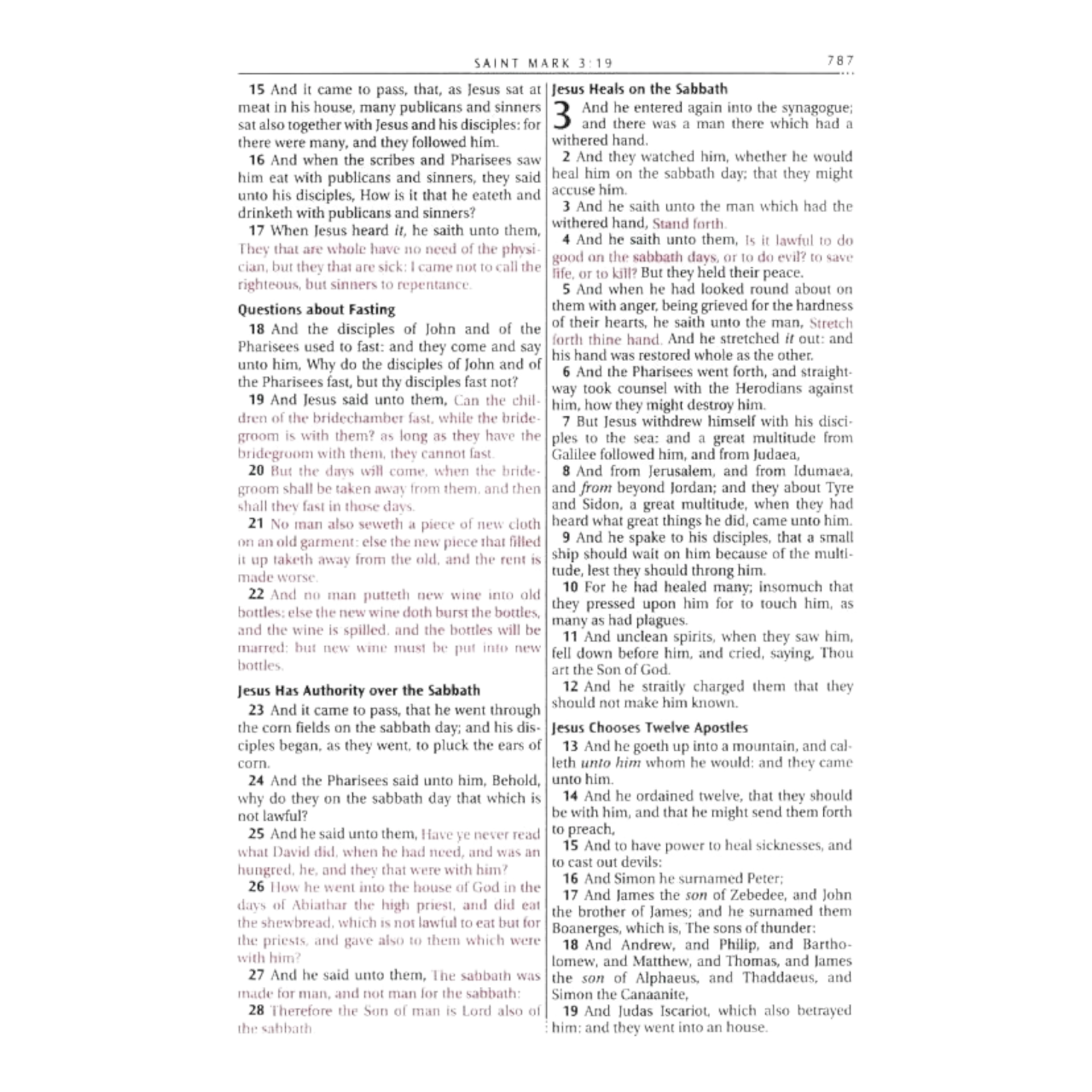 KJV Holy Bible – Large Print Thinline Edition, Bonded Leather, Red Letter Text, Ribbon Marker & Gold Gilt Edges | Easy-to-Read 11pt Font, Perfect for Seniors & Daily Devotion
