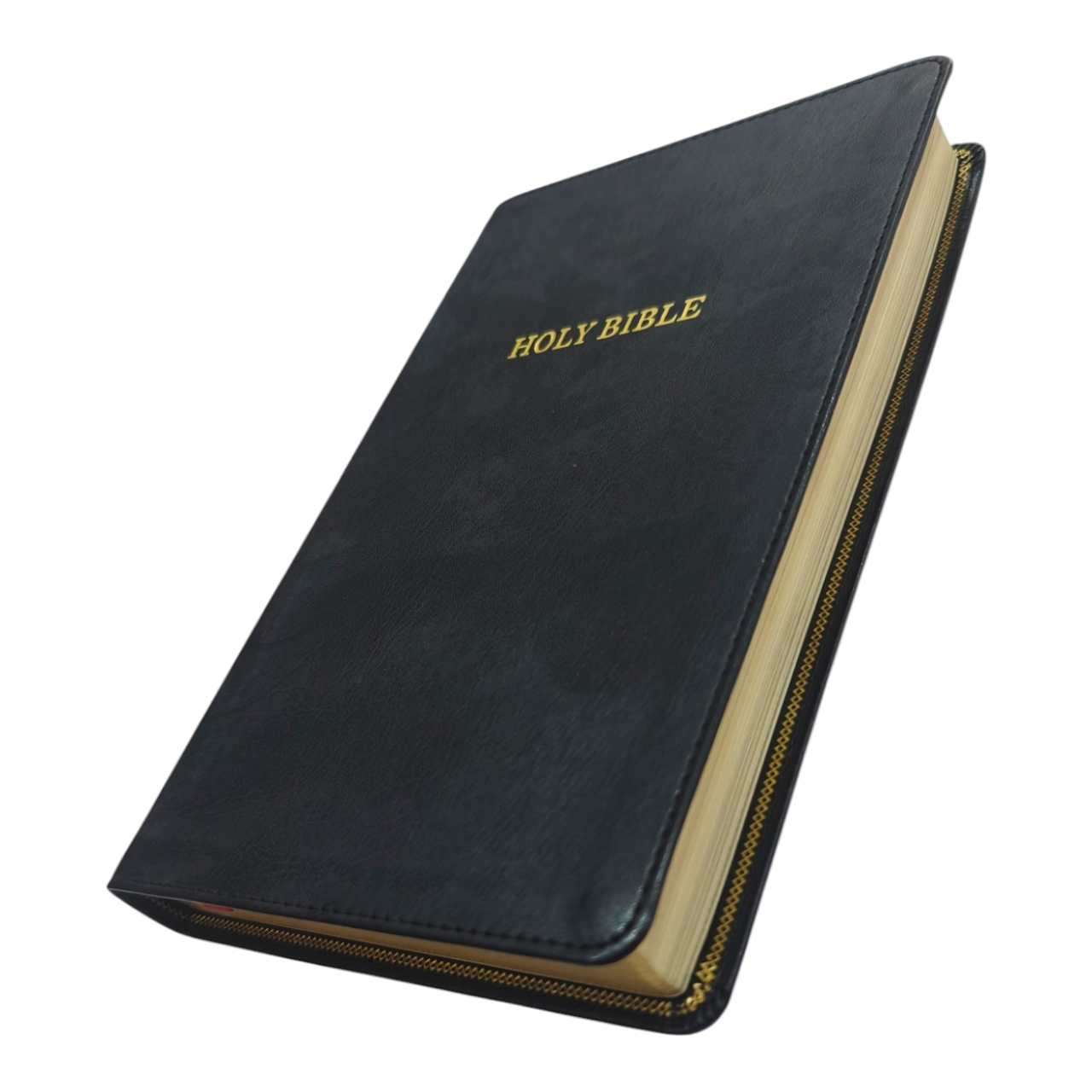 KJV Thinline Deluxe Reference Bible, Premium LeatherLook, Red Letter Edition, Gilded Edges – Comfort Print, ISBN 9780785215806