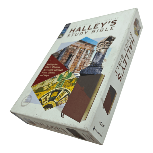 NIV Halley's Study Bible – with Concise Notes, Archaeological Insights & Historical Context (ISBN: 9780310451495)