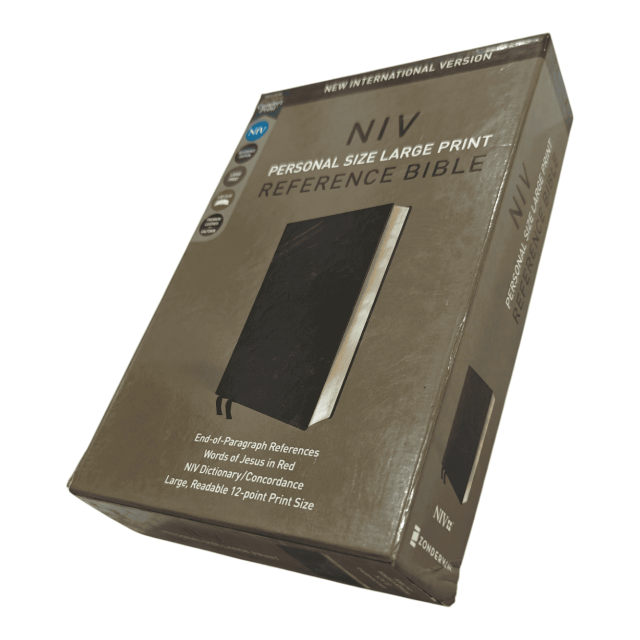 NIV Personal Size Large Print Reference Bible Value Edition – Compact, Easy-Read with Cross-References (ISBN: 9780310449768)