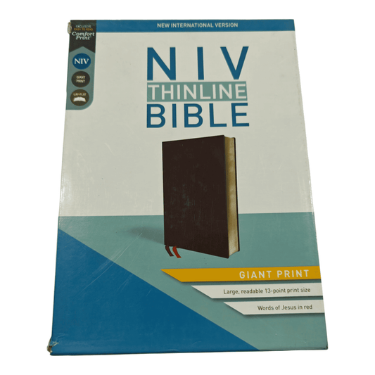 NIV Giant Print Thinline Bible | Maximum Readability in a Slim, Portable Design