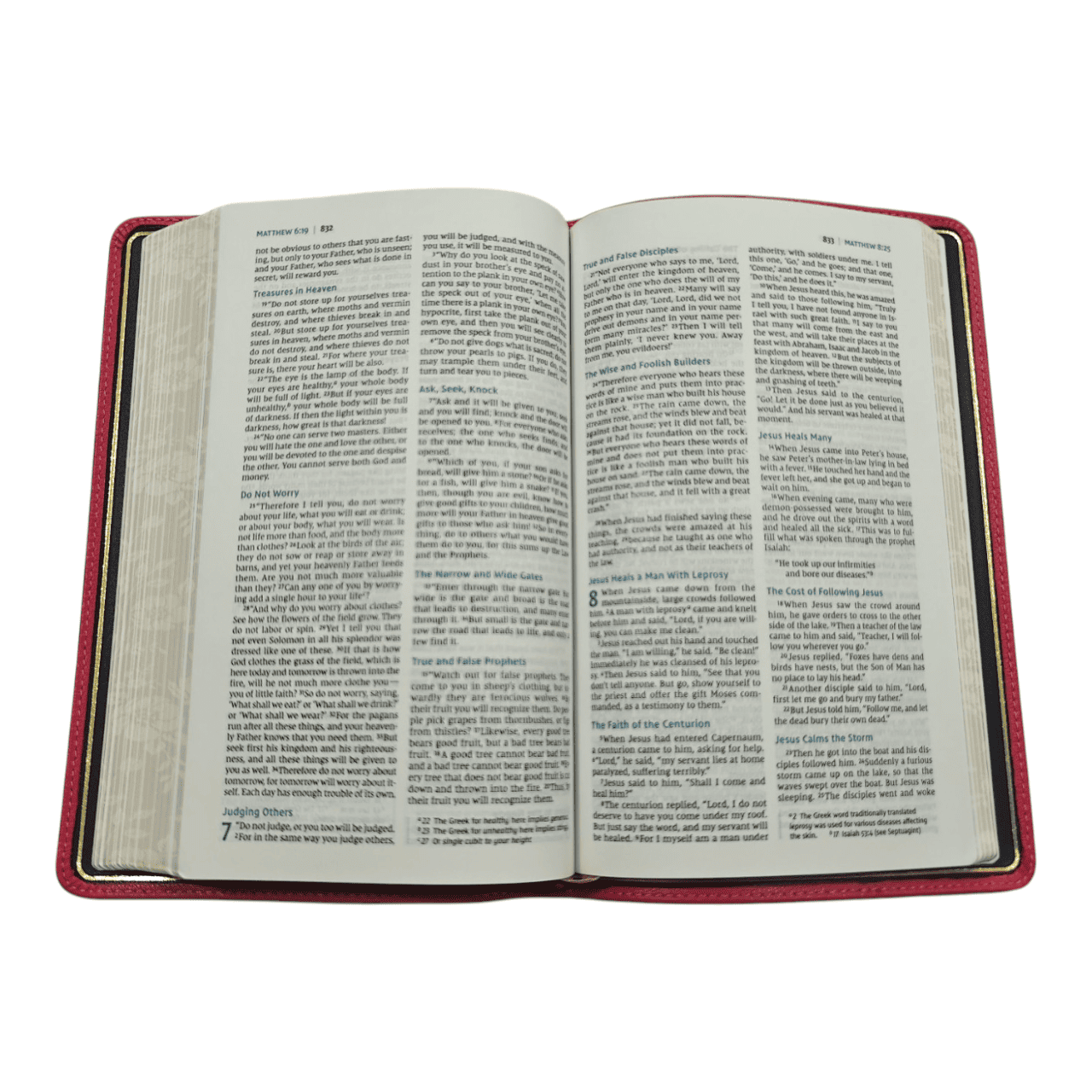 NIV Premier Collection Thinline Bible | Supple Goatskin Leather | Handcrafted for a Lifetime of Use