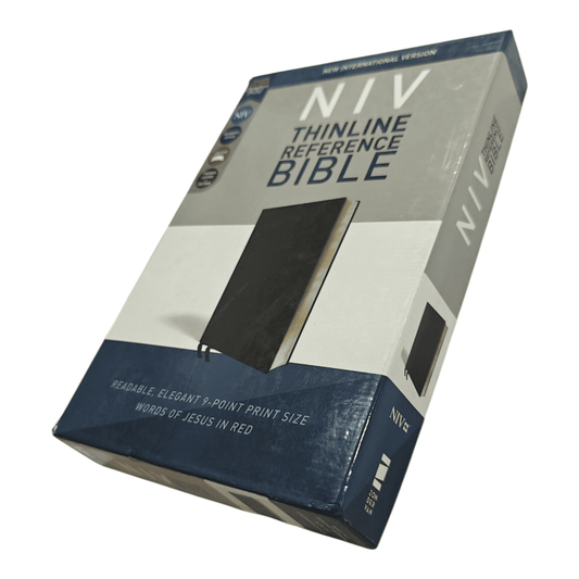 NIV Thinline Reference Bible – Slim Portable Design with Cross-References (ISBN: 9780310449713)