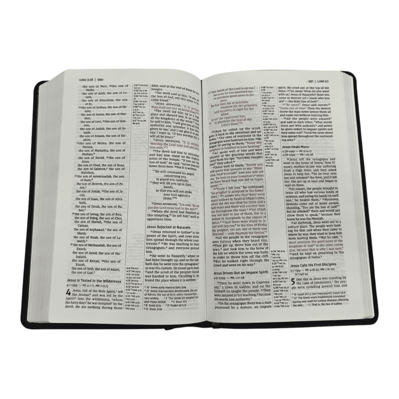 NIV Thinline Reference Bible – Slim Portable Design with Cross-References (ISBN: 9780310449713)