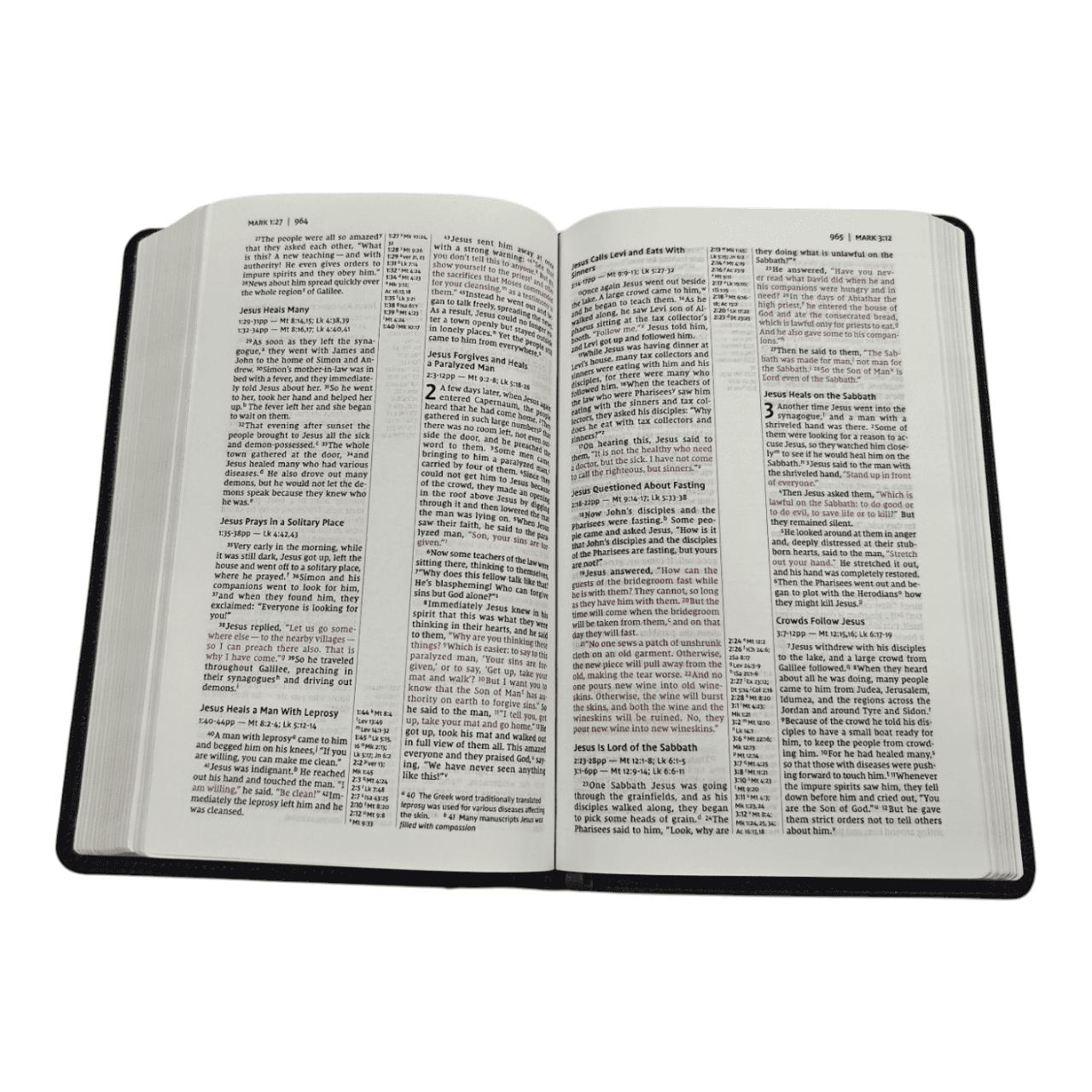 NIV Thinline Reference Bible – Slim Portable Design with Cross-References (ISBN: 9780310449713)