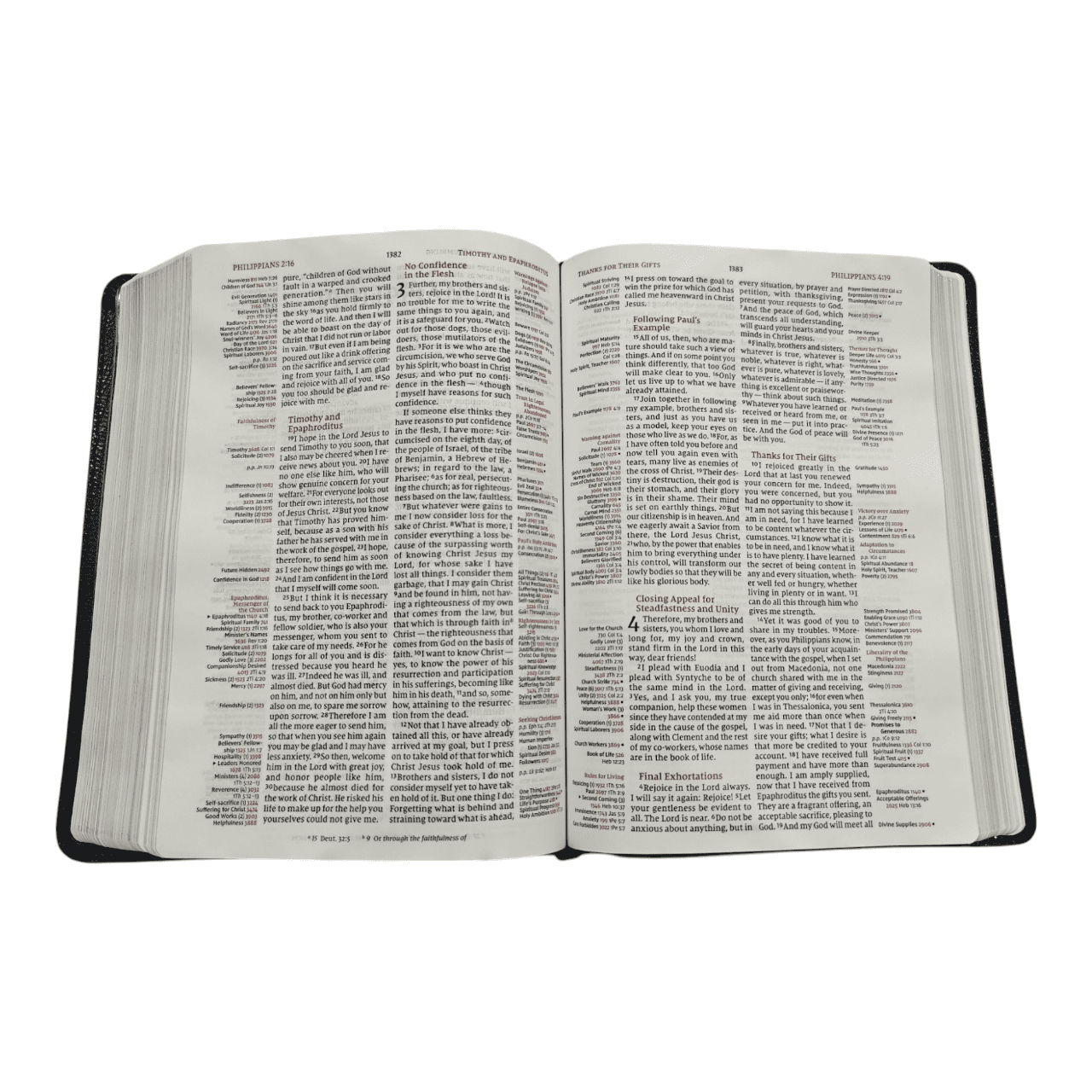 NIV Thompson Chain-Reference Bible – Comprehensive Verse-by-Verse Connections (ISBN: 9780310459835)