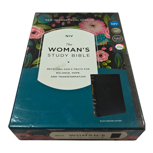NIV The Woman's Study Bible – Hardcover, Full-Color, Devotional Insights & Commentary by Women for Women – ISBN 9780785257592