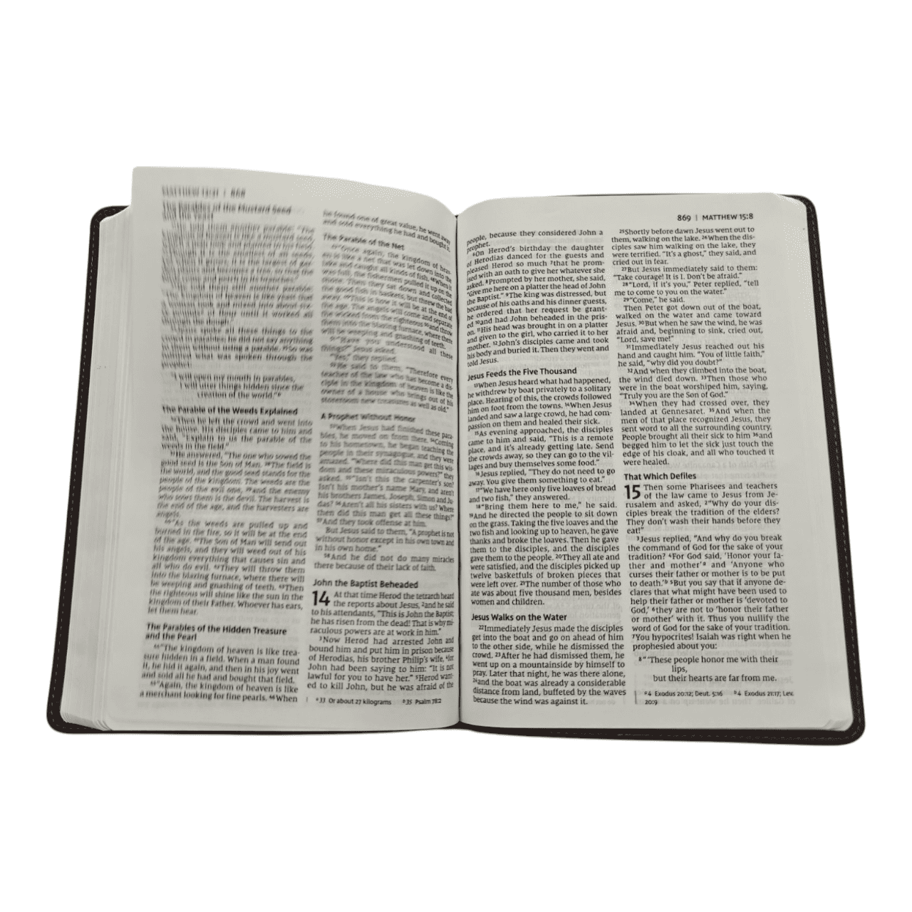 NIV Grace and Truth Study Bible with Thumb Index – Themed Study Notes & Quick Access (ISBN: 9780310447153)