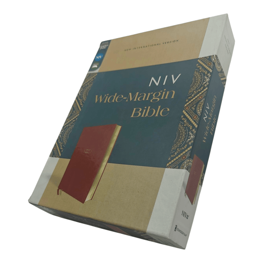NIV Wide Margin Bible | English Language | Ideal for Note-Taking, Journaling, and Creative Bible Study