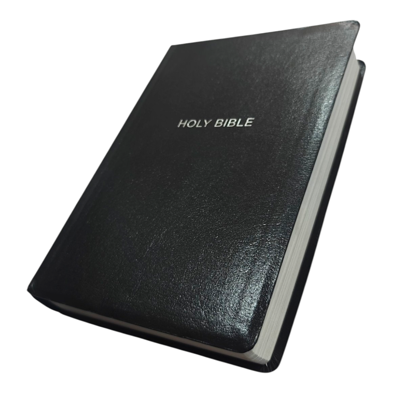 NKJV Giant Print Center-Column Reference Bible, Black LeatherLook, Red Letter Edition, Thumb Indexed – Comfort Print, ISBN 9780785217565