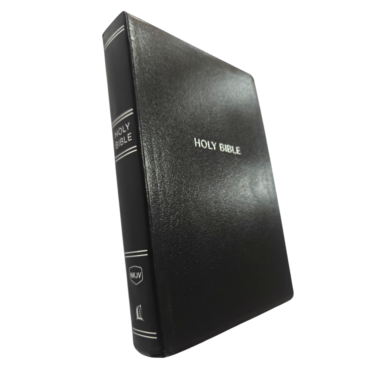 NKJV Giant Print Center-Column Reference Bible, Black LeatherLook, Red Letter Edition, Thumb Indexed – Comfort Print, ISBN 9780785217565