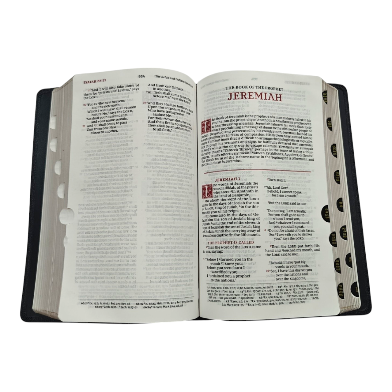 NKJV Sovereign Collection Bible – Premium Goatskin Leather, Art Gilded Edges, Personalized Family Record, Large Print – ISBN 9780785265450