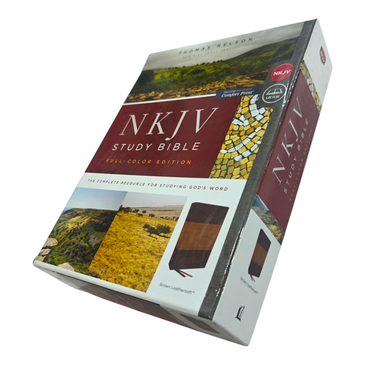 NKJV Study Bible, Full-Color, Third Edition, Hardcover – The Complete Resource for In-Depth Scripture Study (ISBN 9781400335282)